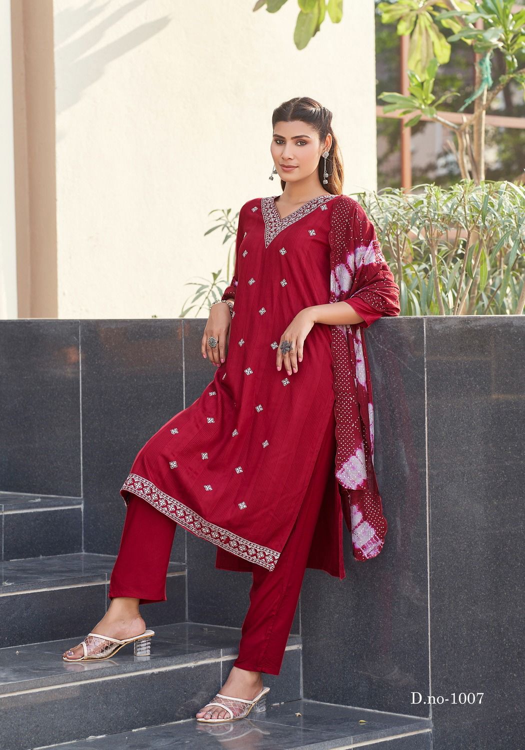 Dolly Vol 1 By Mystic 9 D Rayon Embroidery Kurti With Bottom Dupatta Wholesale Price In Surat
